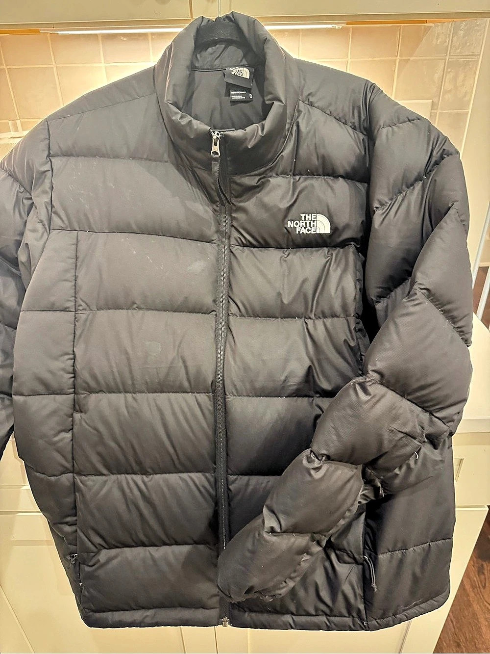 The North Face 700 Down Puffer Jacket Men's Black XL